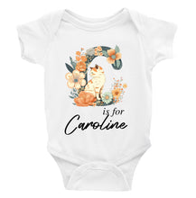 Load image into Gallery viewer, Personalised Animal Alphabet Bodysuit