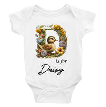 Load image into Gallery viewer, Personalised Animal Alphabet Bodysuit