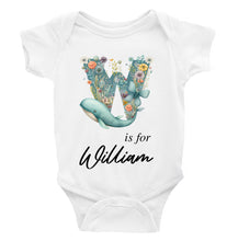 Load image into Gallery viewer, Personalised Animal Alphabet Bodysuit