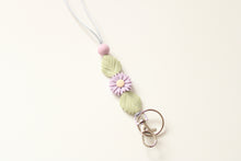 Load image into Gallery viewer, Personalised Flower Lanyard