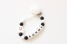 Load image into Gallery viewer, Persoanlised Dummy clip - White Ghost