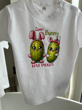 Load image into Gallery viewer, Some Bunny Love Pickles T-shirt
