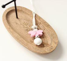 Load image into Gallery viewer, Pink Floral Nursing Necklace