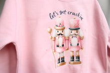 Load image into Gallery viewer, Pink Nutcracker Christmas Sweatshirt