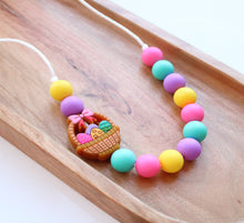 Load image into Gallery viewer, Easter Egg Kids necklace - Bright colour