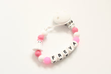 Load image into Gallery viewer, Persoanlised Dummy clip - Pink Ghost