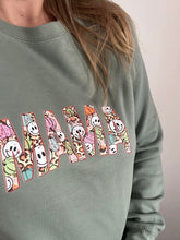 Load image into Gallery viewer, Mama Halloween Slogan Sweatshirt