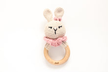 Load image into Gallery viewer, Personalised Crochet Bunny Rattle