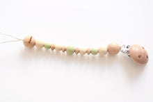 Load image into Gallery viewer, Sage and beige dummy clip
