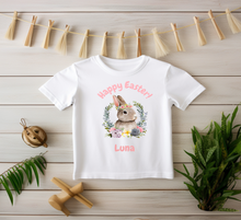 Load image into Gallery viewer, Personalised Easter Bunny T-shirt