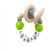 Load image into Gallery viewer, Personalised Teething rattle