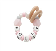 Load image into Gallery viewer, Baby Pink Rattle toy