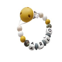 Load image into Gallery viewer, Mustard & Khaki Dummy clip