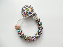 Load image into Gallery viewer, Personalised Engraved Name Silicone Dummy clip