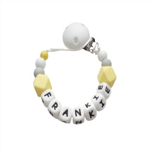 Load image into Gallery viewer, Yellow & Grey Dummy clip
