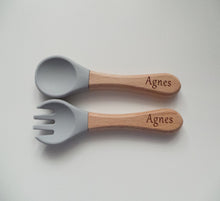 Load image into Gallery viewer, Personalised Engraved Baby gift set