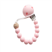 Load image into Gallery viewer, Personalised Pink dummy clip