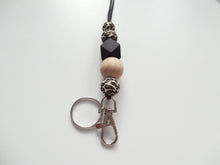 Load image into Gallery viewer, Personalised Engraved Lanyard, Beaded Lanyard