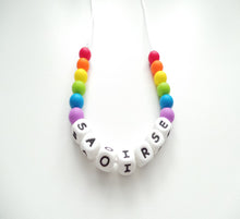 Load image into Gallery viewer, Personalised rainbow necklace