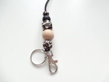 Load image into Gallery viewer, Personalised Engraved Lanyard, Beaded Lanyard