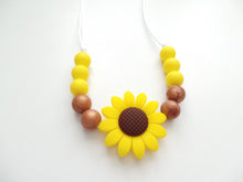 Load image into Gallery viewer, Kids Necklace- Silicone Sunflower