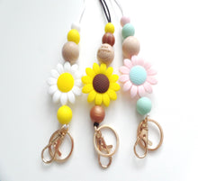 Load image into Gallery viewer, Personalised Sunflower Engraved Lanyard