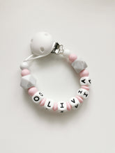 Load image into Gallery viewer, Pink & Marble Dummy clip