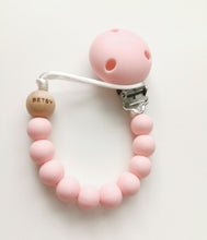 Load image into Gallery viewer, Rose Pink dummy clip