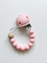 Load image into Gallery viewer, Rose Pink Dummy clip