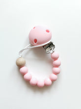 Load image into Gallery viewer, Rose Pink Dummy clip