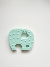 Load image into Gallery viewer, Silicone Elephant Teether - Mint