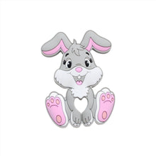 Load image into Gallery viewer, Silicone Bunny Teether