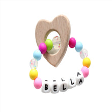 Load image into Gallery viewer, Bright Colours Teething ring