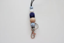 Load image into Gallery viewer, Personalised Engraved Lanyard, Beaded Lanyard