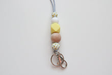 Load image into Gallery viewer, Personalised Engraved Lanyard, Beaded Lanyard