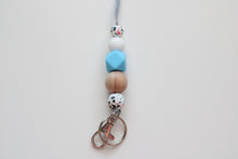 Load image into Gallery viewer, Personalised Engraved Lanyard, Beaded Lanyard