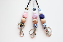 Load image into Gallery viewer, Personalised Engraved Lanyard, Beaded Lanyard