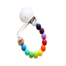Load image into Gallery viewer, Personalised Rainbow Dummy clip