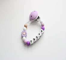 Load image into Gallery viewer, Lilac Floral Dummy clip