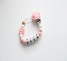 Load image into Gallery viewer, Pink Floral Dummy clip