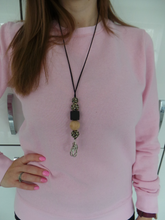 Load image into Gallery viewer, Personalised Engraved Lanyard, Beaded Lanyard