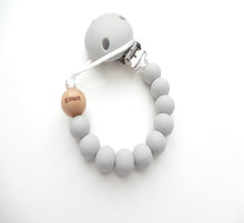 Load image into Gallery viewer, Engraved Name Dummy clip