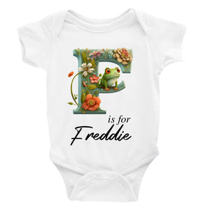 Personalised Animal Alphabet Bodysuit