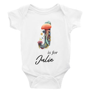 Personalised Animal Alphabet Bodysuit