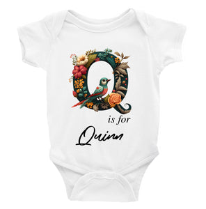 Personalised Animal Alphabet Bodysuit