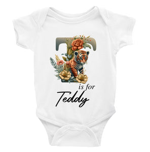 Personalised Animal Alphabet Bodysuit