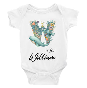 Personalised Animal Alphabet Bodysuit