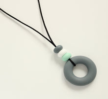 Load image into Gallery viewer, Grey Silicone necklace
