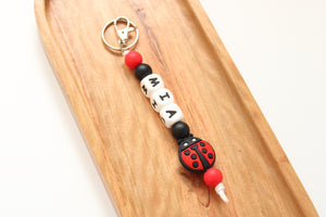 Personalised Lady Bird Keyring