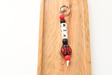 Load image into Gallery viewer, Personalised Lady Bird Keyring
